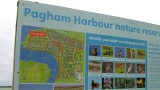 PAGHAM HARBOUR CHURCH FARM CARAVAN PARK SIDE TIDE IN 23072017 [upl. by Jago]