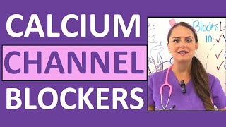 Calcium Channel Blockers Mechanism of Action Pharmacology Nursing Non Dihydropyridine [upl. by Orten]