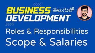 Business Development ExecutiveAssociate details Telugu BDE amp BDA  Vamsi Bhavani [upl. by Nevag688]