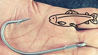 3Easy Way To Snell A Hook  How To Tie A Hook To Fishing Line [upl. by Ilyssa620]