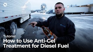 How to Use AntiGel Diesel Fuel Treatment During Cold Weather [upl. by Amisoc]