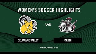 Womens Soccer vs Cairn  Highlights 9112024 [upl. by True]