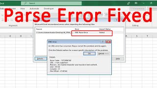 Parse Error Fixed [upl. by Kylstra]
