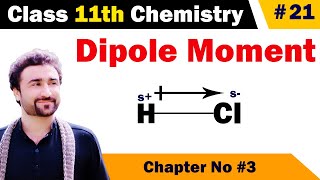 What is Dipole Moment  dipole moment class 11 chemistry chemical bonding [upl. by Hermina]