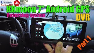 KKmoon 7quot Android GPS with DVR and Reversing Camera [upl. by Assed123]