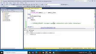 67STRINGAGGSTRINGESCAPESTUFFSUBSTRING FUNCTIONS IN SQL [upl. by Sturrock746]