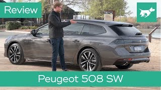 Peugeot 508 SW 20 HDI 163 PS 4K  Test Drive 028 POV [upl. by Ztnahc]