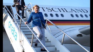 KANZLERIN MERKEL IN NEW YORK UNKlimagipfel ringt um richtige Strategie [upl. by Trevlac]