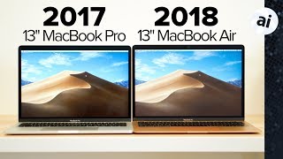 2018 MacBook Air vs 2017 MacBook Pro  Best budget MacBook [upl. by Jordanson663]