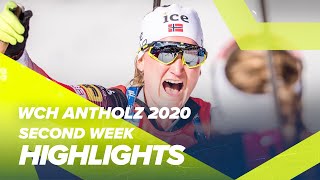 Antholz 2020 Week 2 Highlights [upl. by Aneeres]