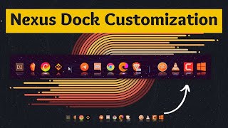 How to customize nexus dock on windows 11 Custom Dock On Windows 11 [upl. by Ehgit]