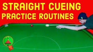 Snooker Cueing Practice Exercise and Drills [upl. by Anilos]