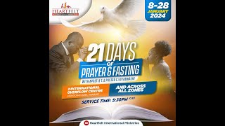 Day 4 of 21 Days Of Prayer amp Fasting I 1112024 21DOTHG TheGospel I Apostle [upl. by Noicnecsa437]