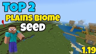 Top 2 Plains Biome Seed of Minecraft  Minecraft Ki Plains Biome ki Seed🤩 [upl. by Watkin]