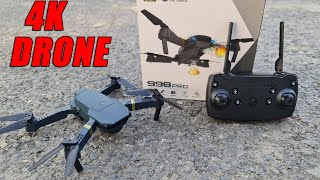 998 Pro 4K Drone Unboxing Review Fly amp video Test Water prices [upl. by Guadalupe]