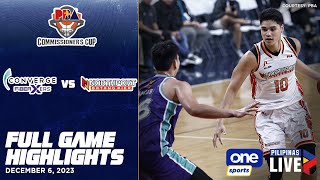 NorthPort vs Converge highlights  PBA Season 48 Commissioners Cup  Dec 6 2023 [upl. by Aron]