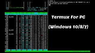 How To Download amp Install Termux on PC Windows 1087 [upl. by Atnod963]