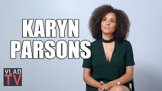 Karyn Parsons on Growing Up with a Black Mom and a White Dad in the 70s Part 1 [upl. by Lac971]