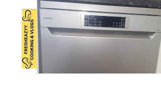 How to use Kenwood Dishwasher [upl. by Ratep443]