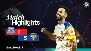 Match Highlights  Jamshedpur FC 15 Chennaiyin FC  MW 7  ISL 202425 [upl. by Giule]