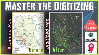 Master the Digitizing in 15 Minutes  ArcGIS InDepth Tutorial [upl. by Ellehctim]