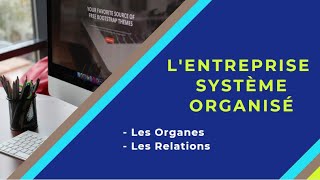 📌EOAE 1ère Bac Sc Eco  Lentreprise et son Environnement 8 👉 Organisation du travail [upl. by Trotta]