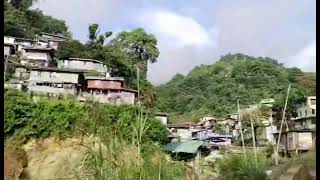 a sea of clouds and view of small scale miners barracks in Itogon benguet baguiocity [upl. by Cochrane]