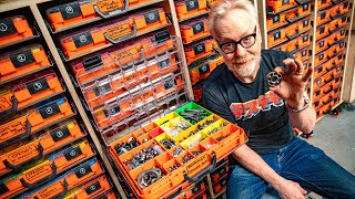 Adam Savage Builds His Dream Hardware Storage System [upl. by Alekram]