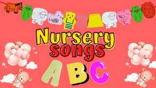 Montessori At home  Nursery songs  ABC [upl. by Corby]