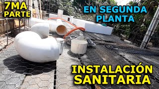 INSTALACIÓN SANITARIA EN SEGUNDO PISO [upl. by Eilyw470]