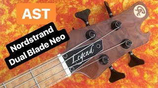 AST Legend BASS with NORDSTRAND Dual Blade Neo pickups [upl. by Yvi]