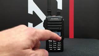 Adjusting the Squelch on the Yaesu FTA250L [upl. by Inalan100]