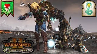 SCORPION QUEENS  Trials of Tzeentch  Total War Warhammer 2 Gameplay [upl. by Nitsirc]