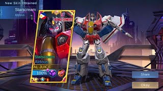 MOONTON THANKS FOR THIS NEW ALDOUS TRANSFORMER SKIN [upl. by Notyalk436]