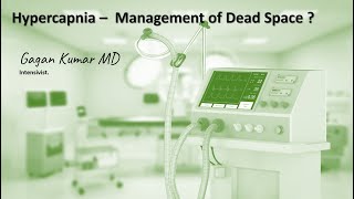 Hypercapnia  managing patients with dead space physiology [upl. by Kally]