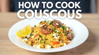 How To Cook PERFECT COUSCOUS  3 SIMPLE BEGINNER TIPS [upl. by Araf457]