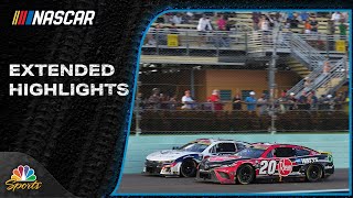 NASCAR Cup Series EXTENDED HIGHLIGHTS 4EVER 400  102223  Motorsports on NBC [upl. by Corby]