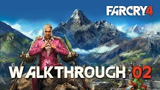 Far Cry 4 100 PC Walkthrough 02 Hard Difficulty Mission 02 The Wolves Den [upl. by Idnak]