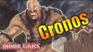 Cronos en modo CAOS Chaos  Como derrotar a cronos GOW3 muerte de cronos [upl. by Eed887]