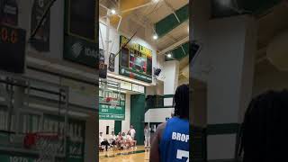 Justinian Jessup wins three point contest with a half court shot nba boisestate basketball [upl. by Aidyl587]