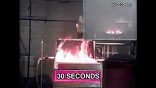 PreUL Vs UL 300 Fryer Fire Test [upl. by Ax]