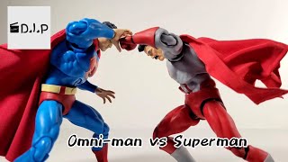 Superman vs Omni Man  Stopmotion [upl. by Tucky]