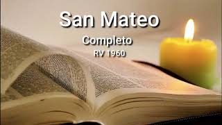 SAN MATEO Completo Biblia Hablada ReinaValera 1960 [upl. by Yessydo]