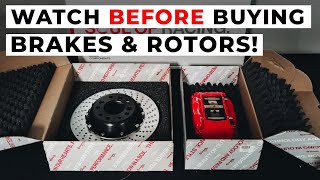 Watch This Before Buying Brakes amp Rotors [upl. by Herwin822]