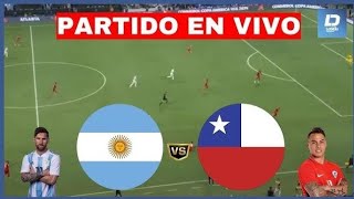 ARGENTINA VS CHILE EN VIVO ELIMINATORIAS COPA MUNDO DEPORTES GAMERS [upl. by Artenahs]