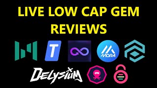 LIVE Low Cap Gem Reviews  100x Potential Crypto Projects Dont Miss Out [upl. by Jezabelle]