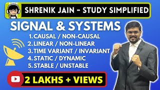 CausalNoncausal LinearNonlinear Time VariantInvariant StaticDynamic Stable Unstable [upl. by Ynnhoj]