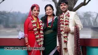 Finally amit bhai got married amitbhaikishadi amitbhai amitbhaigotmarried desigamerkishadi [upl. by Dowd]