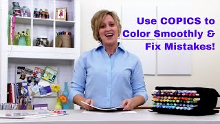 How to Use Copic Markers to Color Smoothly amp Fix Mistakes  an Annies Tutorial [upl. by Lucian895]