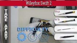 Wileyfox Swift 2 📱 Teardown Take apart Tutorial [upl. by Yllus]